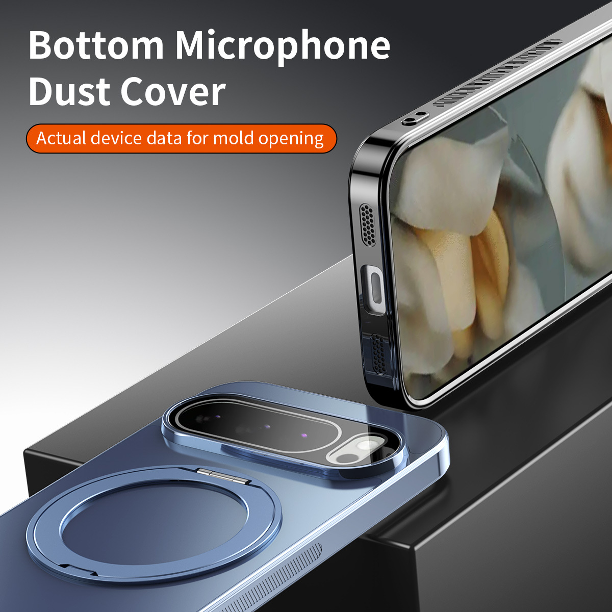 360° Ring Stand Magnetic Phone - Magnetic Charging Stand ulasan dan harga