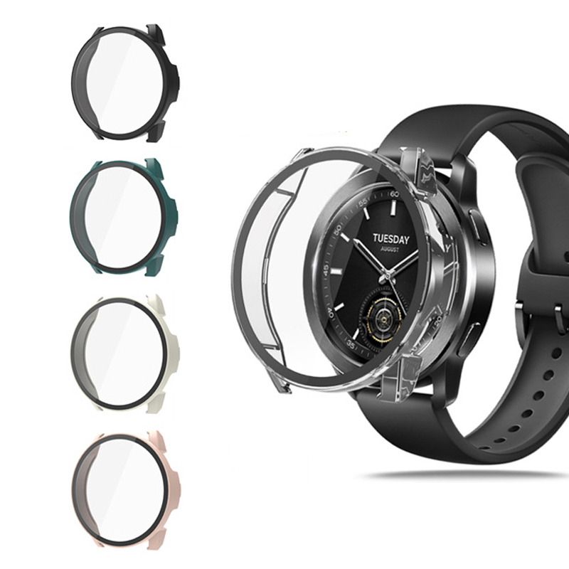 Hard Edge Shell Glass Screen P - Xiaomi Smartwatch S3 Accessories ulasan dan harga