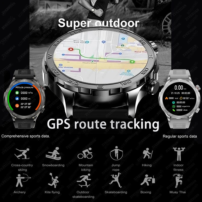 New GPS Track Smart Watch Men  - Smartwatch Store ulasan dan harga