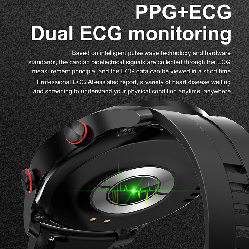 ECG+PPG Bluetooth Call Smart W - Smartwatch Store ulasan dan harga