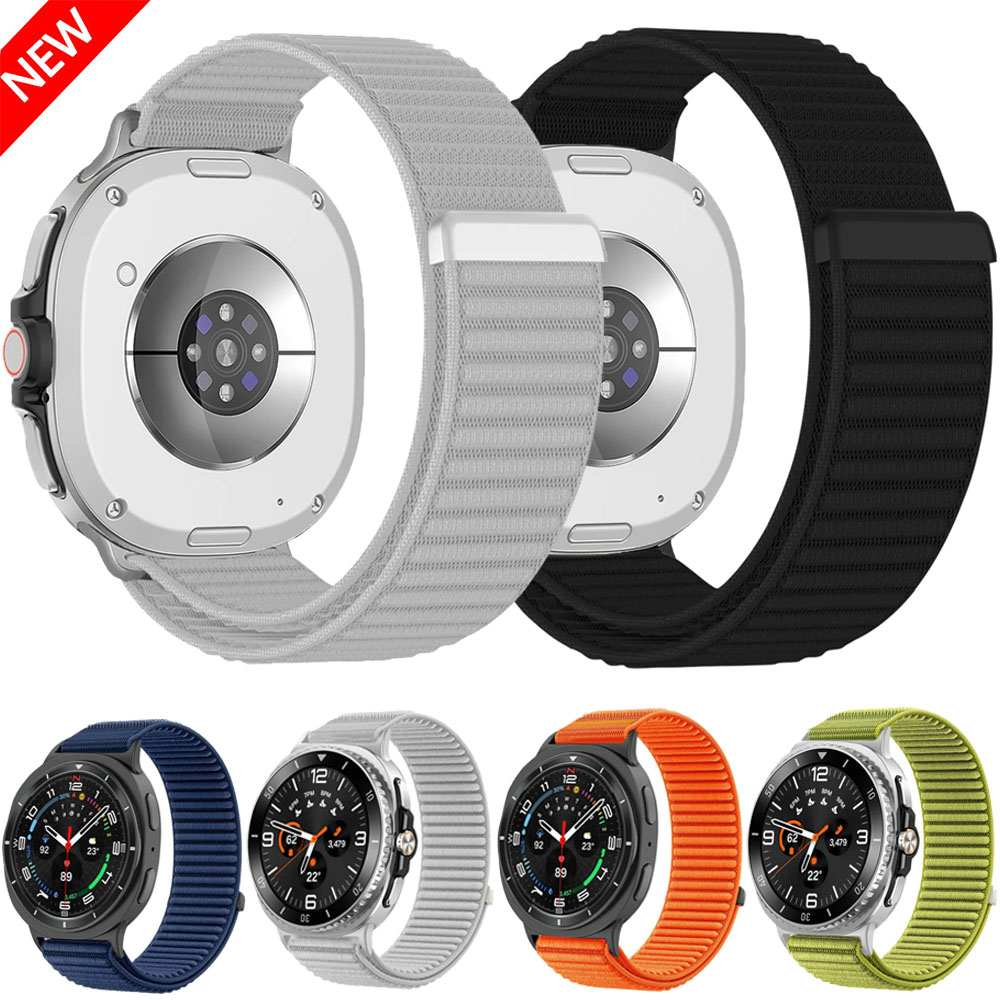 Breathable Nylon Strap for Sam - Samsung Smartwatch Ultra Accessories ulasan dan harga