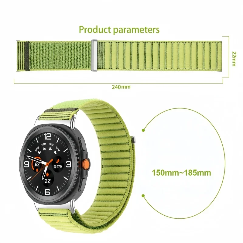 Breathable Nylon Strap for Sam - Samsung Smartwatch Ultra Accessories ulasan dan harga