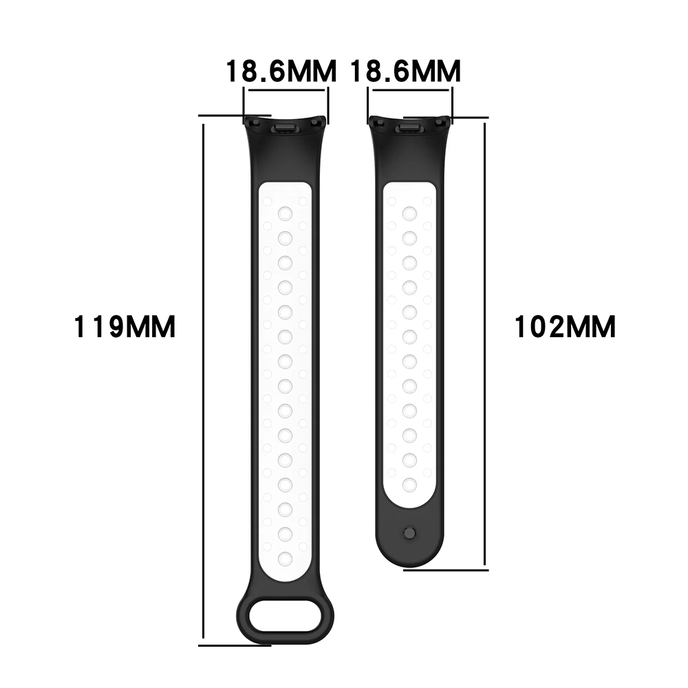 Silicone Strap for Xiaomi Mi B - Android Smartwatch Accessories ulasan dan harga