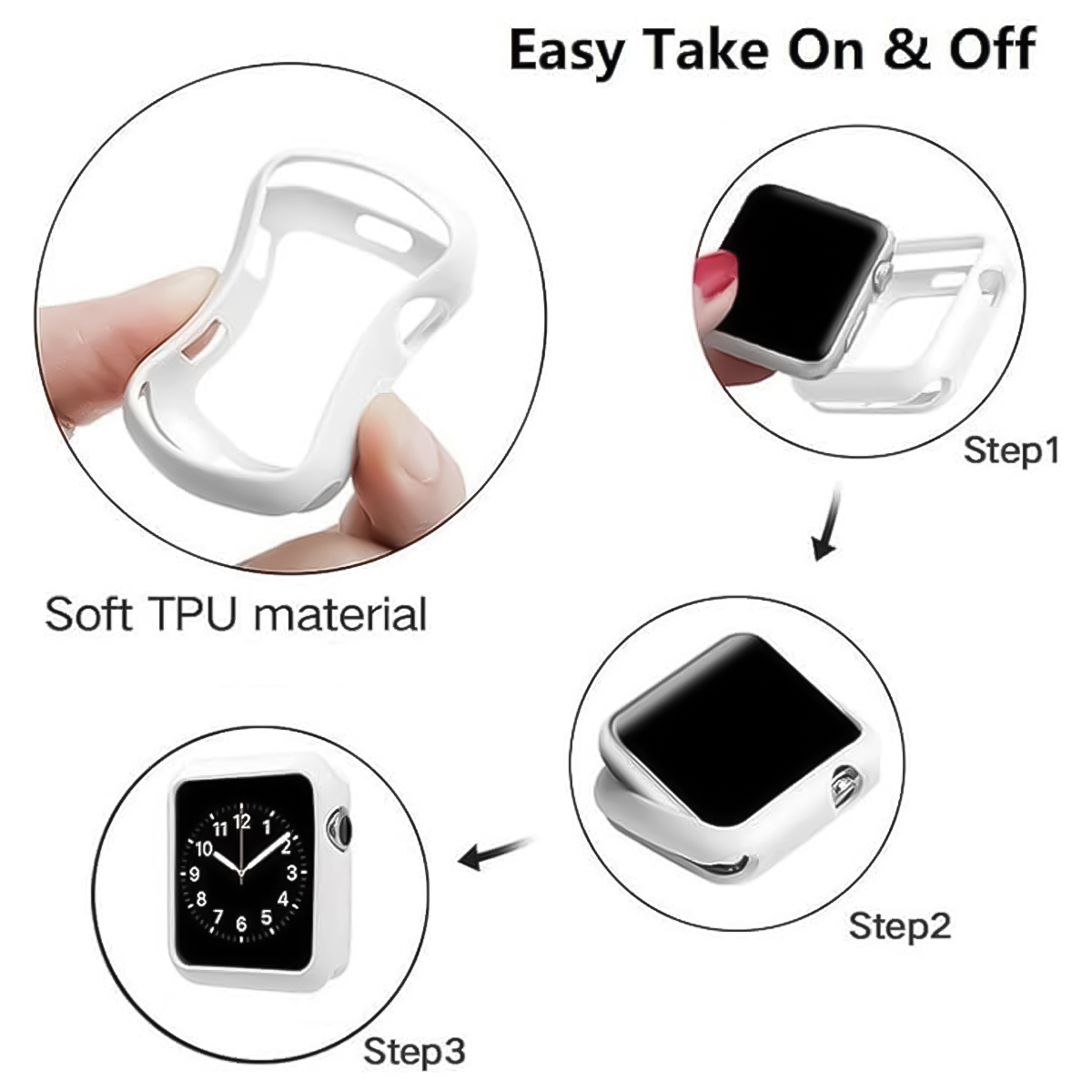 TPU Silicone Case For Huawei W - Huawei Smartwatch Accessories ulasan dan harga