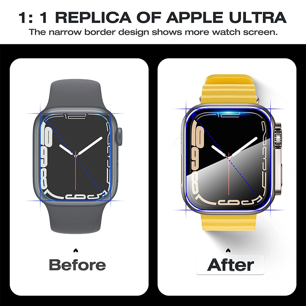 Change To Ultra 49mm Screen Pr - Apple Smartwatch Accessories ulasan dan harga