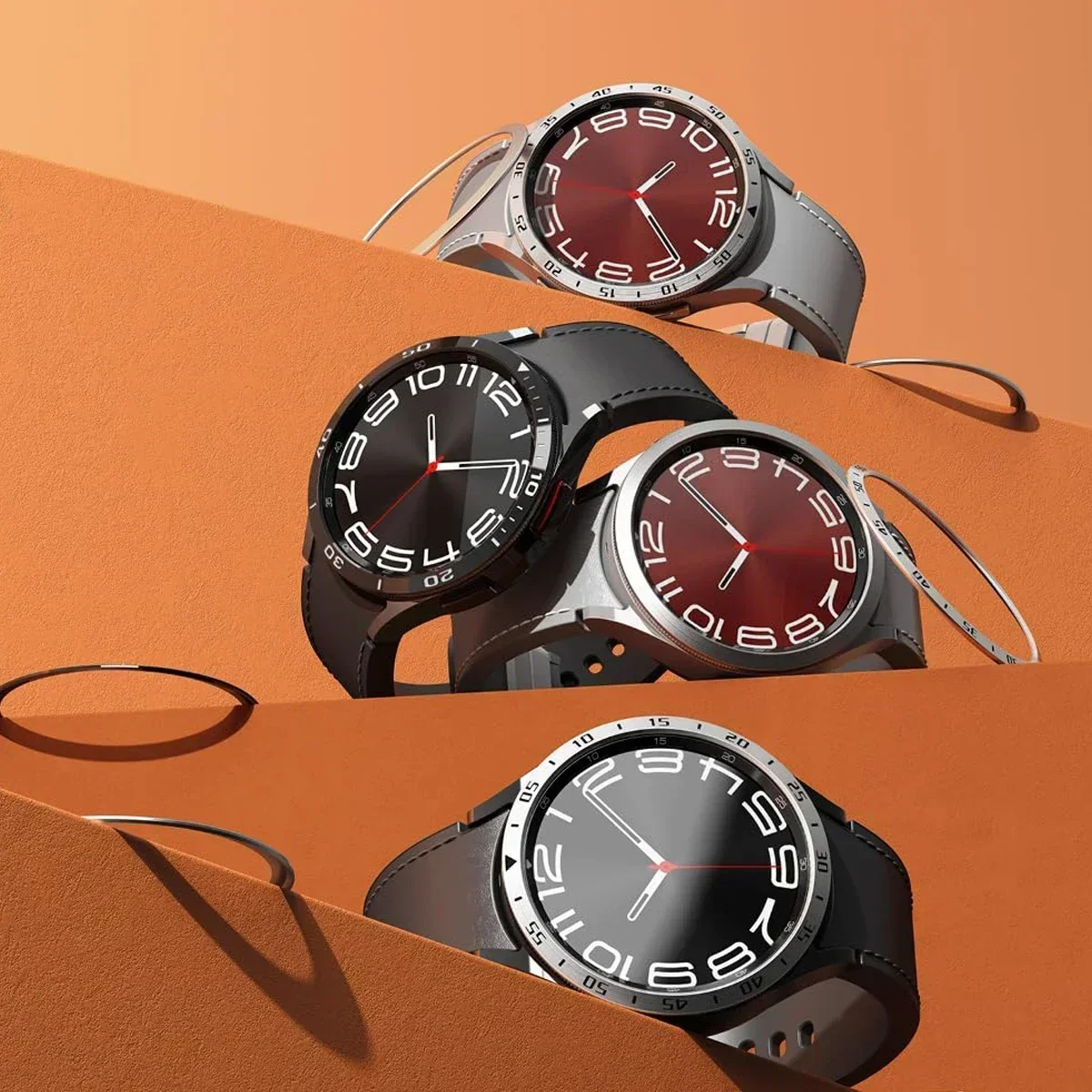 HOT Metal Bezel Ring For Samsu - Smartwatch Band Accessories ulasan dan harga