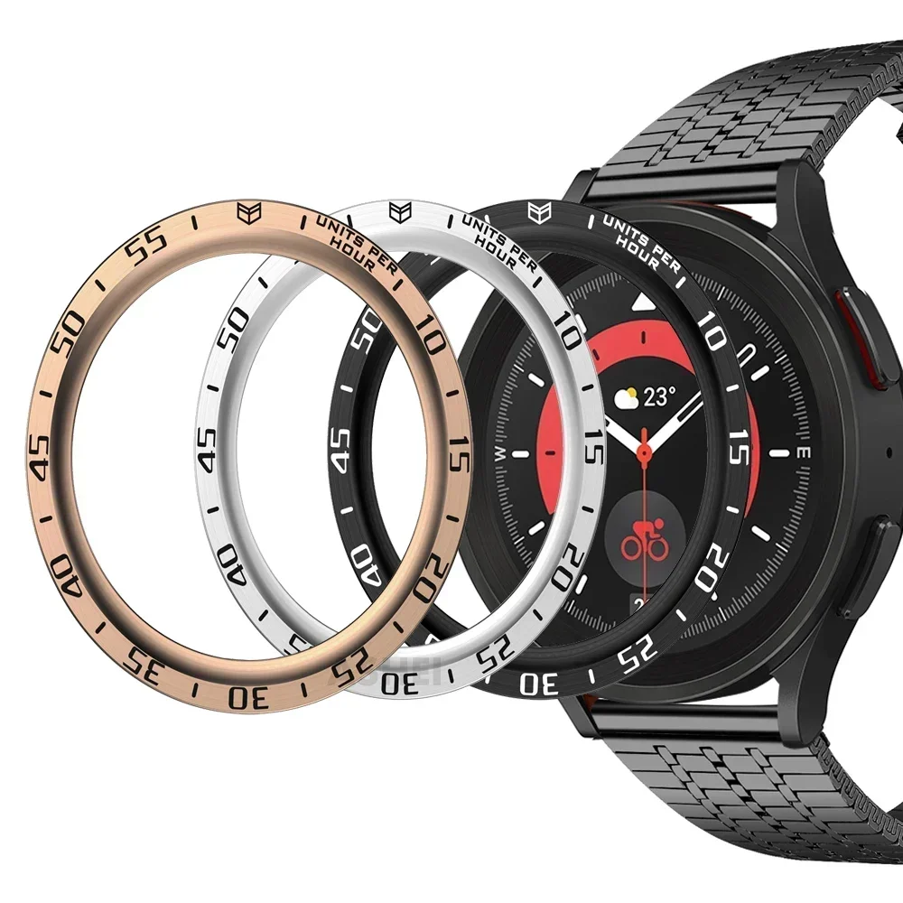 HOT Metal Bezel Ring For Samsu - Smartwatch Band Accessories ulasan dan harga