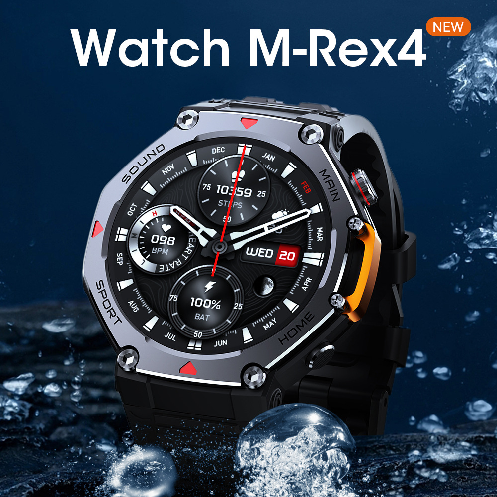 M REX4 Smart Sports Health Wat - Smartwatch M Active ulasan dan harga