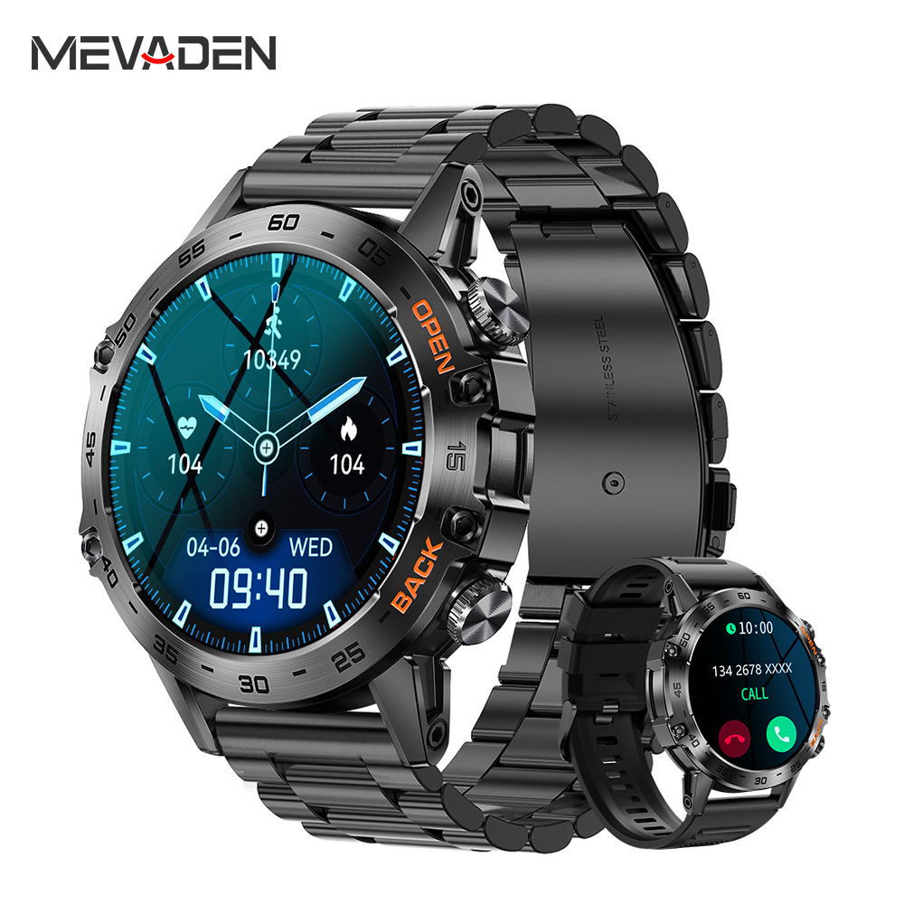 MEVADEN Steel 1.39 inch Men Lu - Smartwatch Store ulasan dan harga