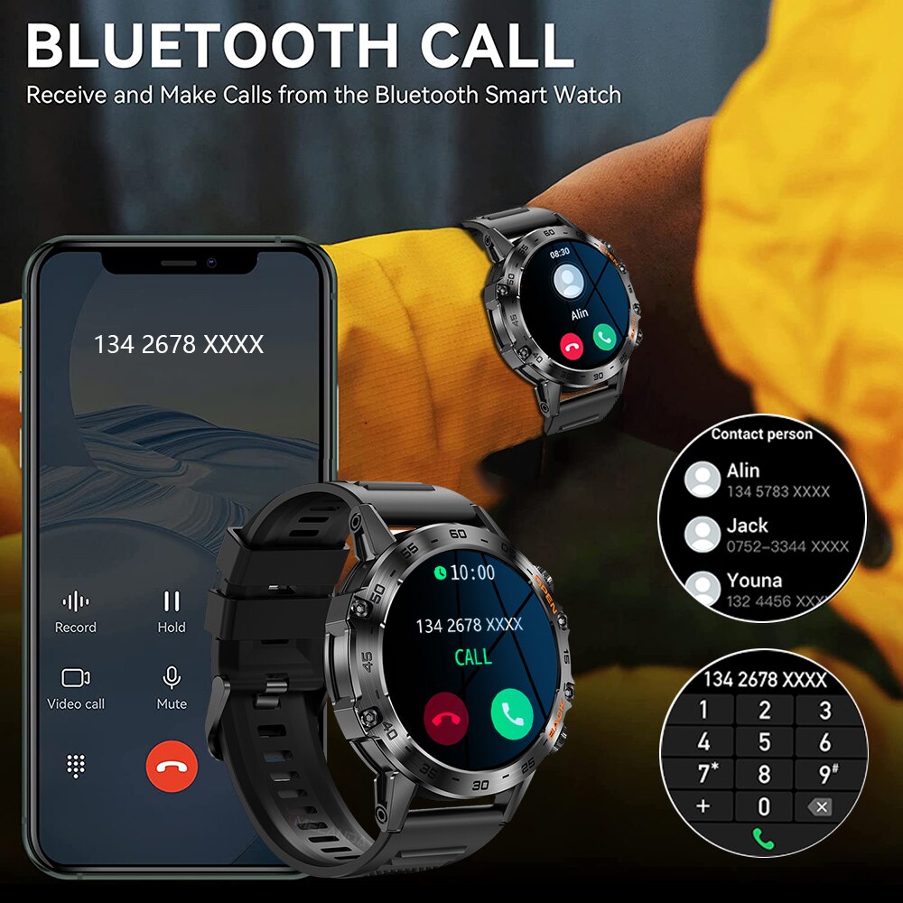 MEVADEN Steel 1.39 inch Men Lu - Smartwatch Store ulasan dan harga