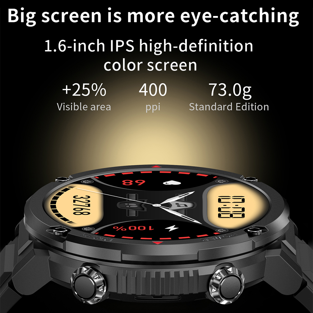 Smart Watch 1.6inch 400*400 Ro - Smartwatch M Active ulasan dan harga