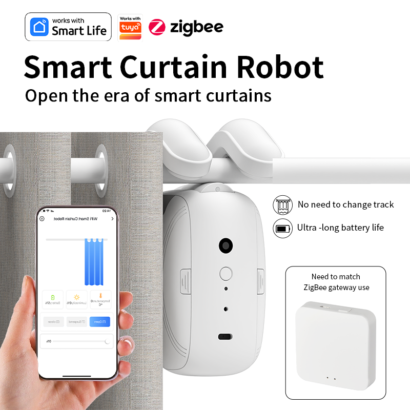 Zigbee Smart Curtain Driver Ro - Smart Accessories ulasan dan harga