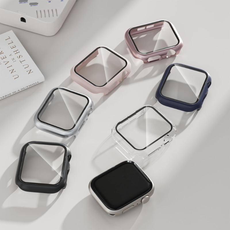 2PCS Tempered Glass+Case For A - Smartwatch Band Accessories ulasan dan harga