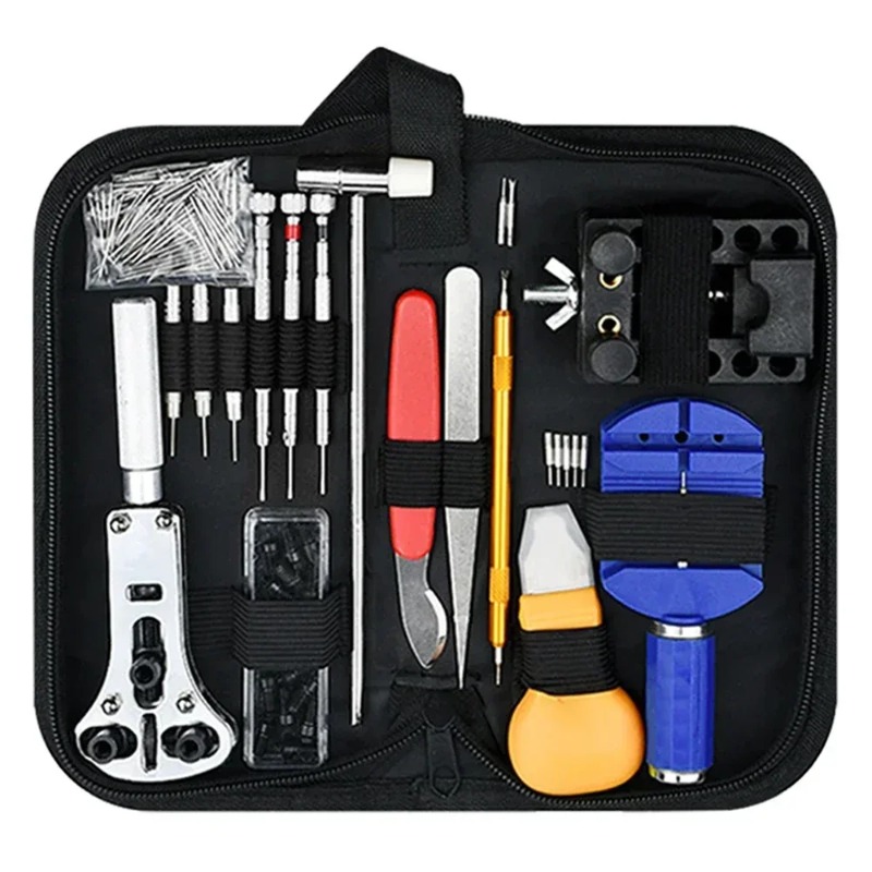 147Pcs Watchmaker Repair Tool  - Tool Kit Strap Change ulasan dan harga